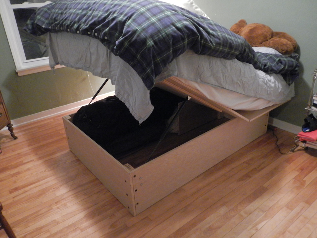 Do It Yourself Storage Bed Frame How We Built An Under The
