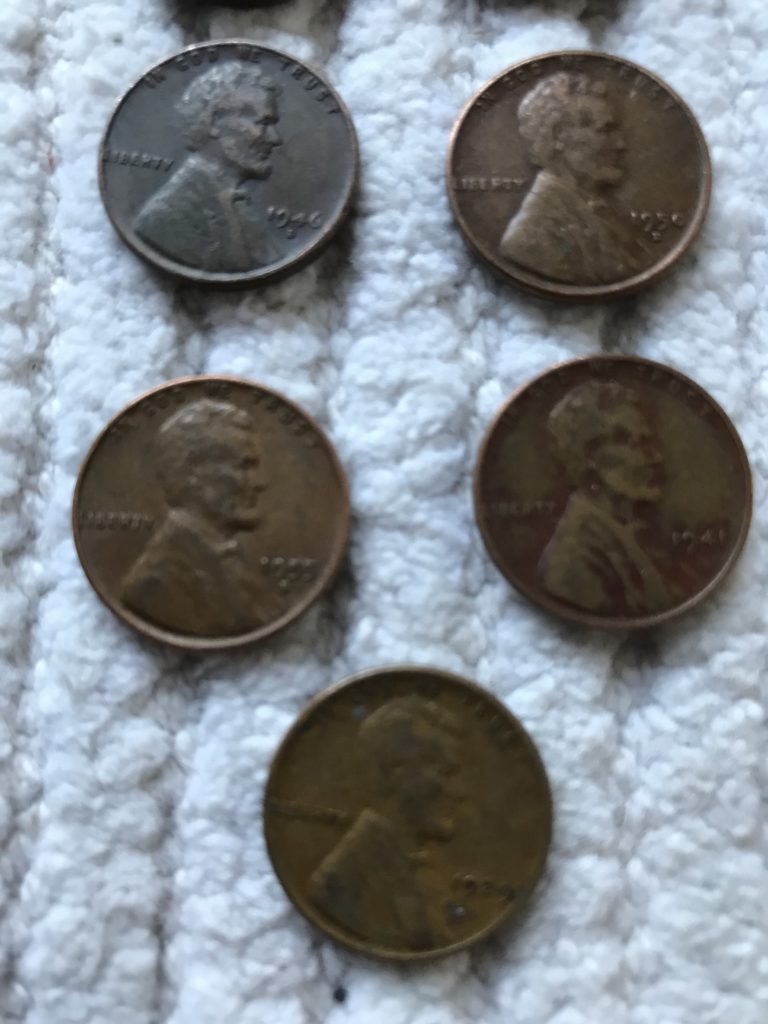 Coin Roll Hunting $25 in Pennies - Box 3