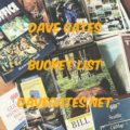 Dave Gates Bucket List