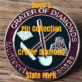 Dave's Pin Collection - Crater Diamond Pin