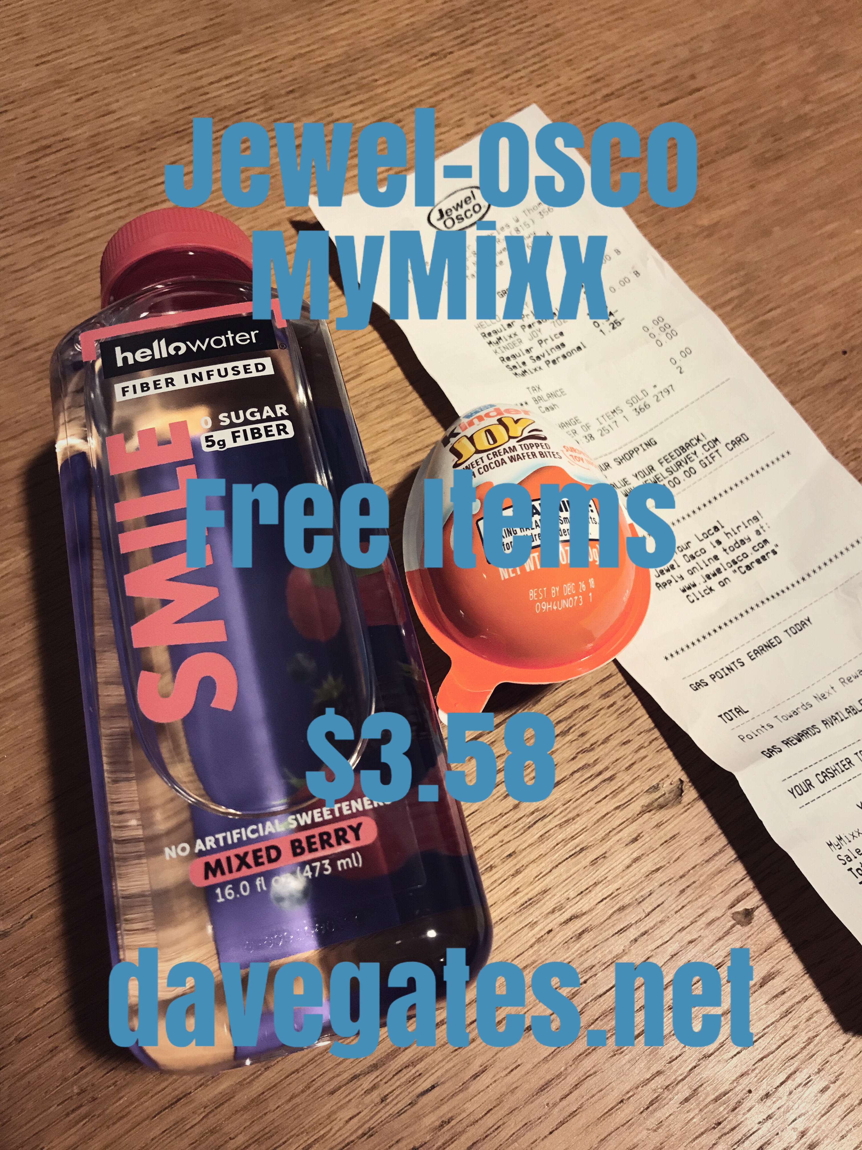 Jewel-Osco MyMixx Free Items davegates.net
