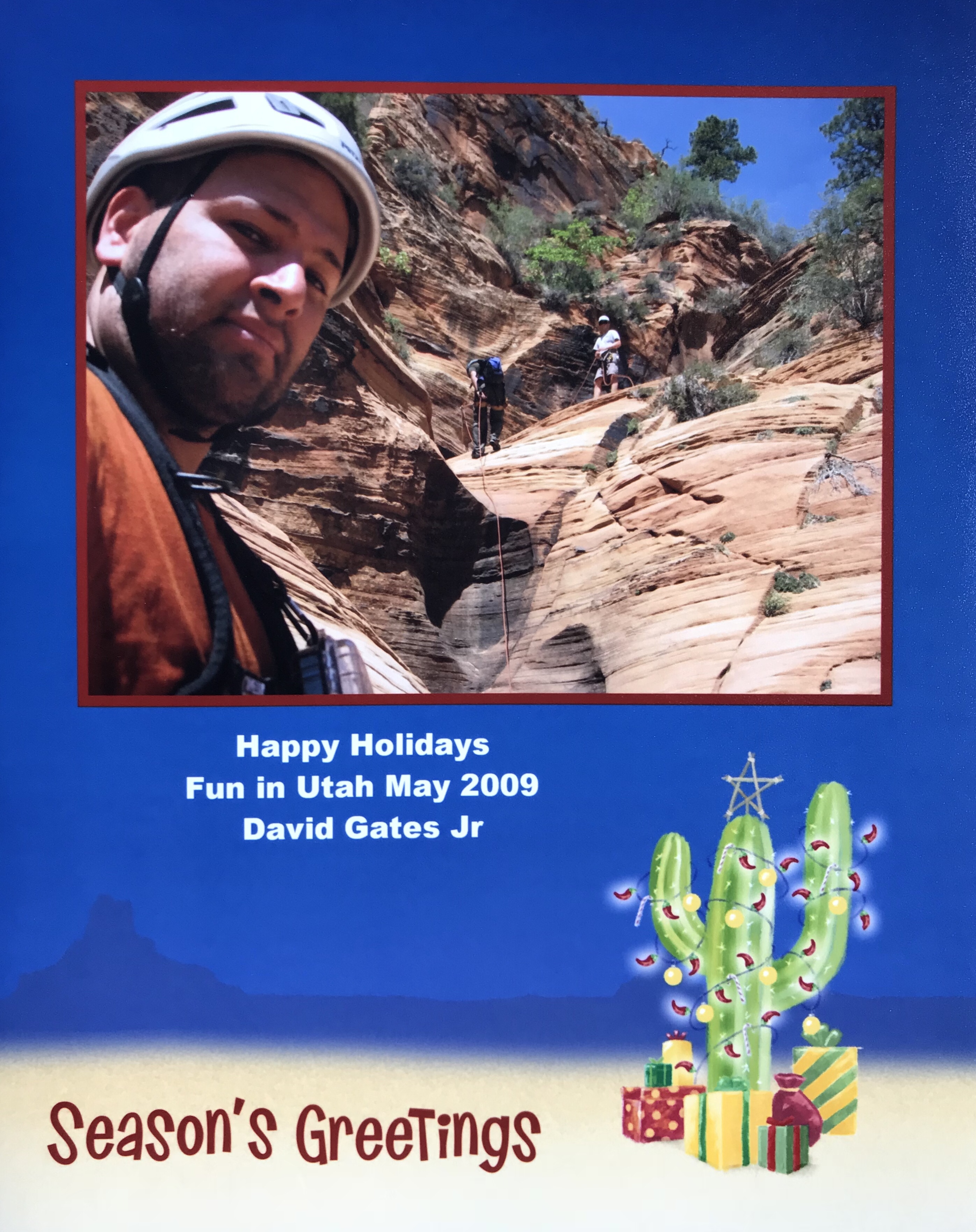 Dave's 2009 Christmas Card