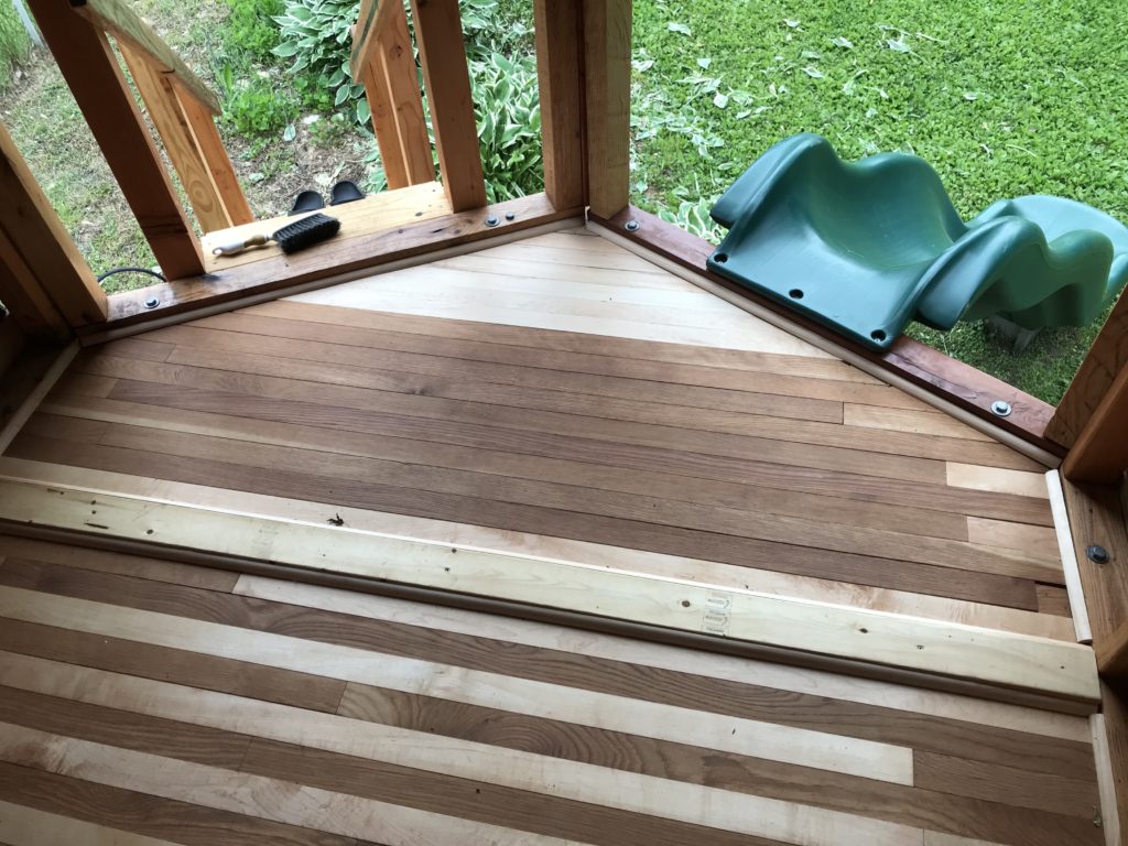 Do-It-Yourself (DIY) Tree House Project - Part 13 Hardwood Floors