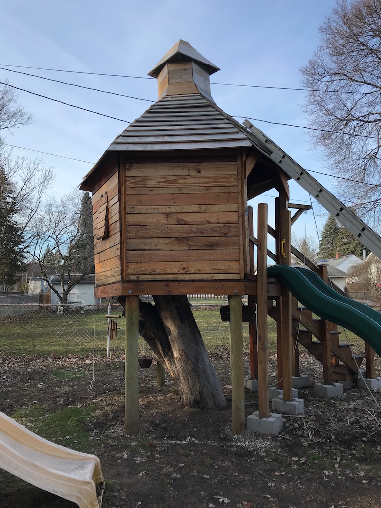 Do-It-Yourself (DIY) Tree House Project - Part 14 Cupola