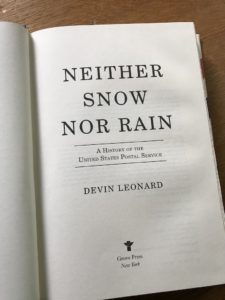 Neither Snow nor Rain Book